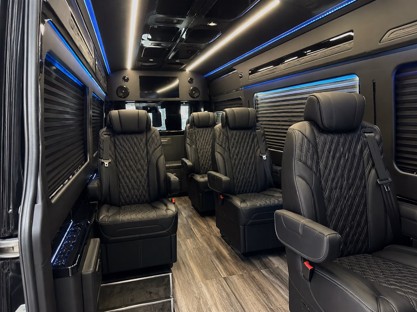 tacoma private event transportation onboard seating