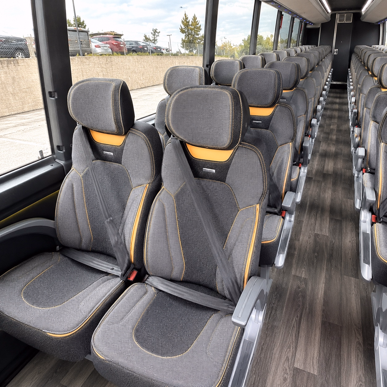 tacoma religious group transportation onboard seating